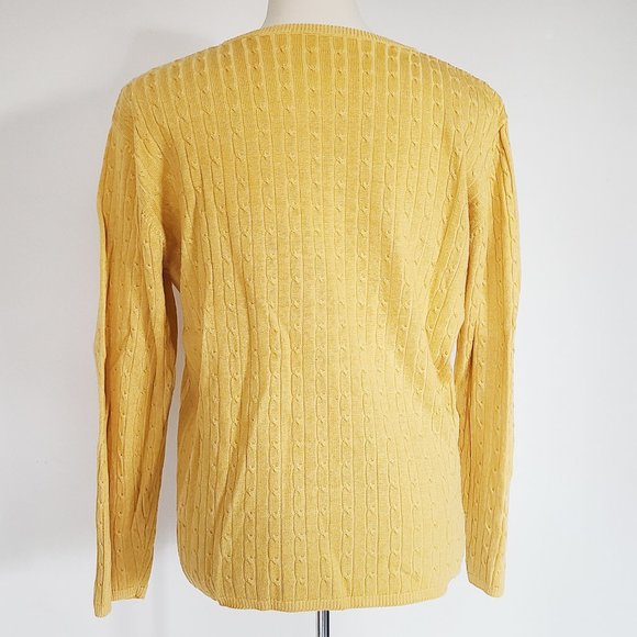 Sequin Pineapple Cable Knit Top (M/L) - Picture 5 of 6